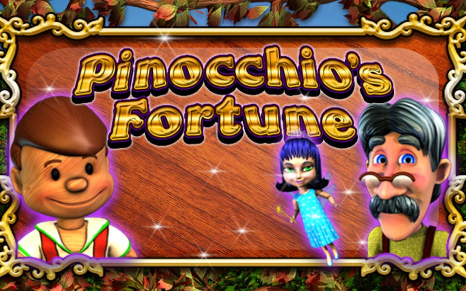 Pinnochios Fortune Splash Screen 1280x720